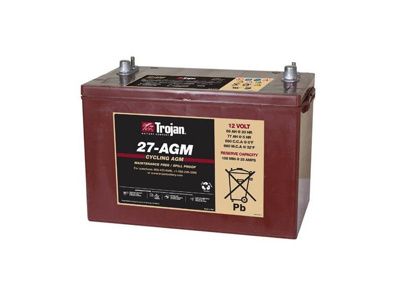 ẵ Trojan Deep Cycle 12V 89Ah Դ AGM Ѻ-1