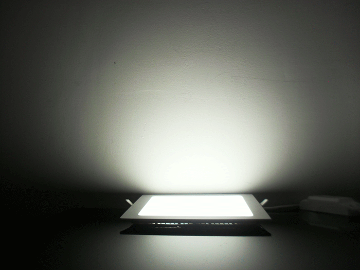 โคมไฟ LED Down light 3สี ฝังฝ้า แบบบาง หน้าเหลี่ยม 18W 9นิ้ว (22cmx22cm)- ZR-MB0013S-4