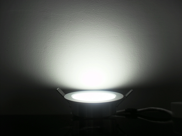 โคมไฟ LED Down Light 4w แบบบาง หน้ากลม แสงสีขาว 4.5นิ้ว (11cm) - BSTD31B03-30C-2