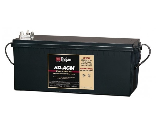 ẵ Trojan Deep Cycle 12V 230Ah Դ AGM Ѻ-1