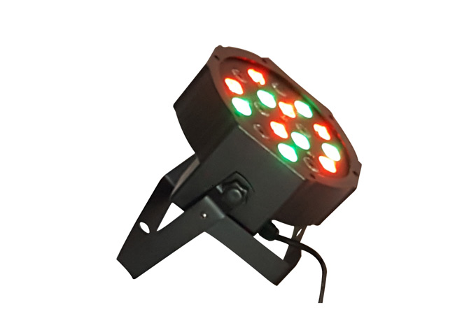 ไฟพาร์ LED 18Led x 3W RGB รุ่น KPAR1831-PE1-M-3